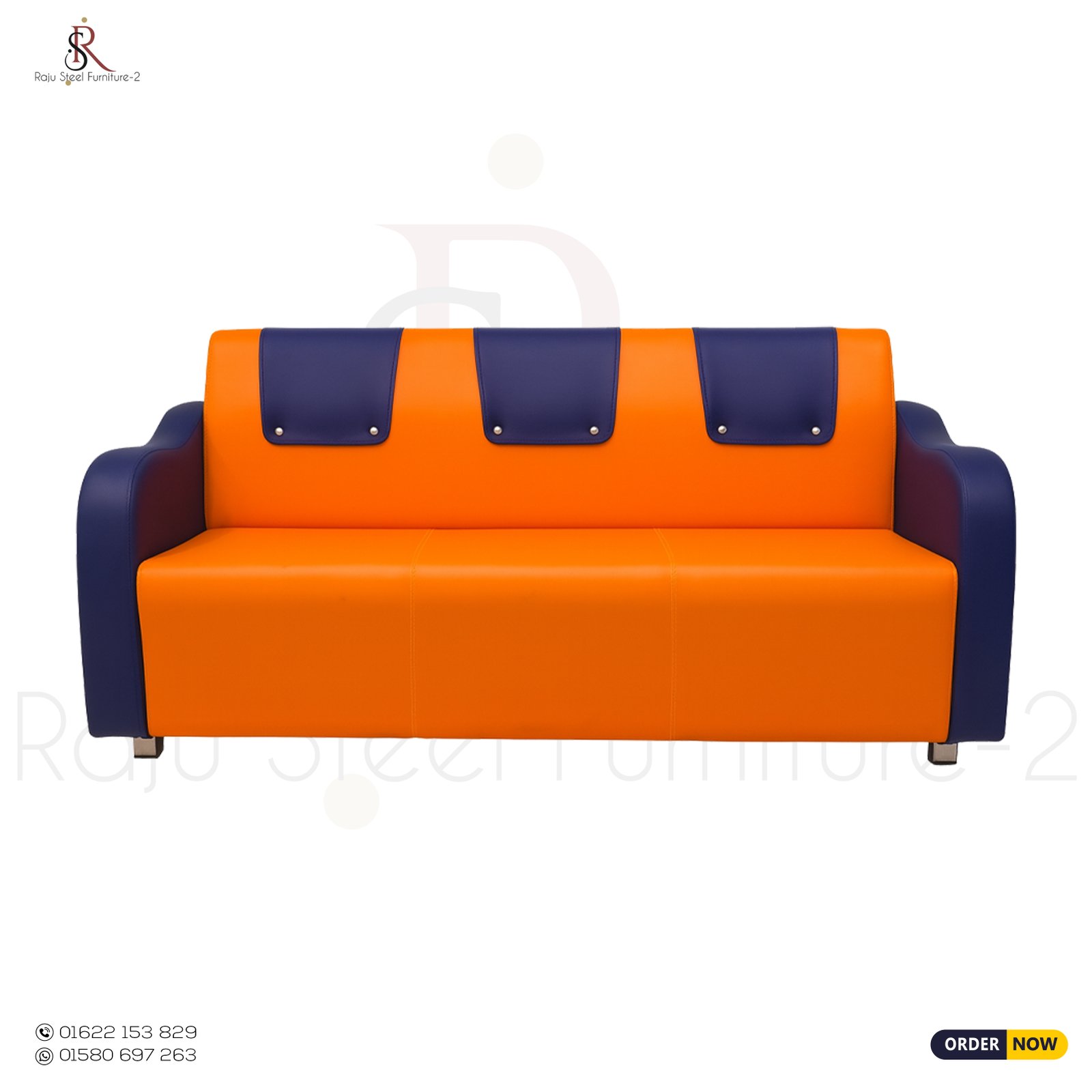 🛋️ Apple Sofa – Model: RS-47 3 Seater,